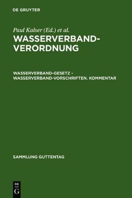 Wasserverbandverordnung - 