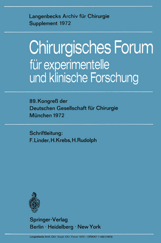 Chirurgisches Forum für experimentelle und klinische Forschung