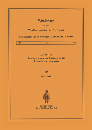 Zur Theorie Thermisch Angeregter Gezeiten in der E-Schicht der Ionosphäre