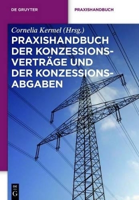Praxishandbuch der Konzessionsvertr&auml;ge und der Konzessionsabgaben - 