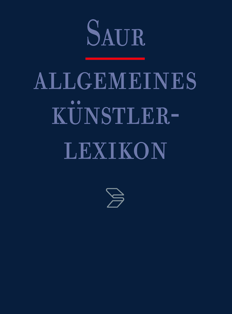 Allgemeines K&uuml;nstlerlexikon (AKL) / Gryt - Guerrin