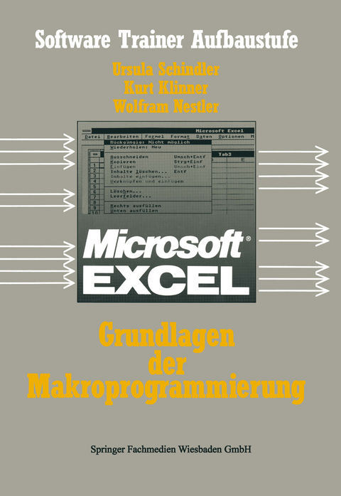 Excel-Grundlagen der Makroprogrammierung - Schindler Ursula