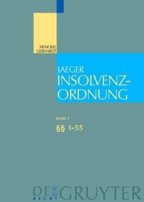 Insolvenzordnung / §§ 1-55