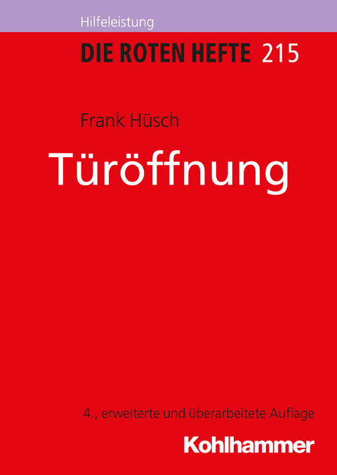 T&uuml;r&ouml;ffnung - Frank H&uuml;sch