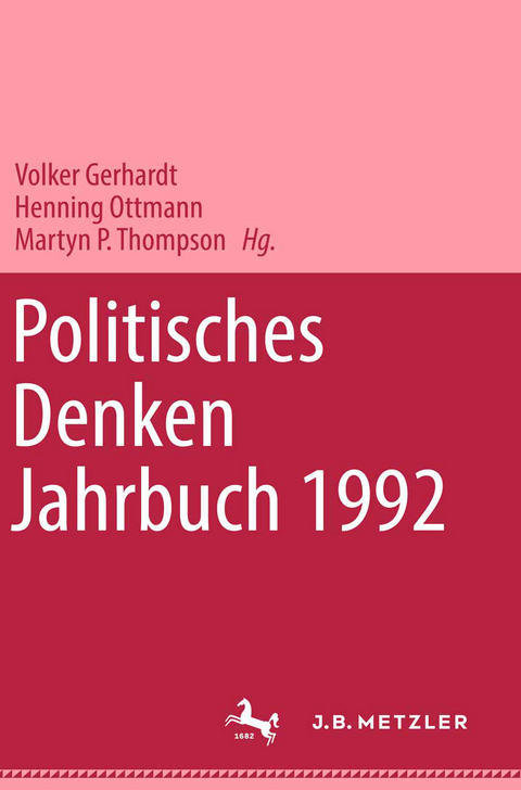 Politisches Denken. Jahrbuch 1992 - 