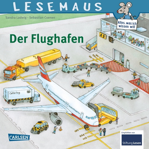 LESEMAUS 160: Der Flughafen - Sandra Ladwig