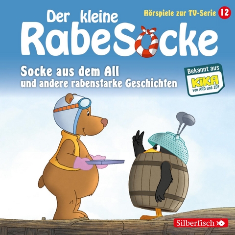Socke aus dem All, Der Hypnotiseur, Streith&auml;hne (Der kleine Rabe Socke - H&ouml;rspiele zur TV Serie 12) - Katja Gr&uuml;bel, Jan Strathmann