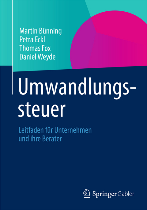 Umwandlungssteuer - Martin B&uuml;nning, Petra Eckl, Thomas Fox, Daniel Weyde
