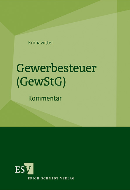 Gewerbesteuer (GewStG) - Martin Kronawitter