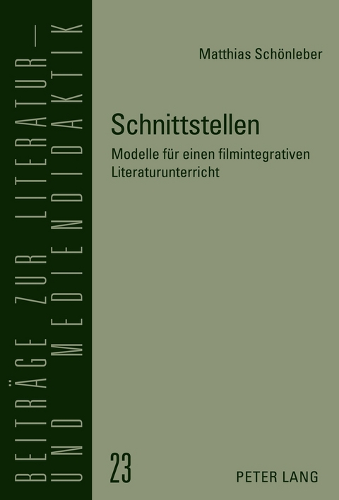Schnittstellen - Matthias Sch&ouml;nleber
