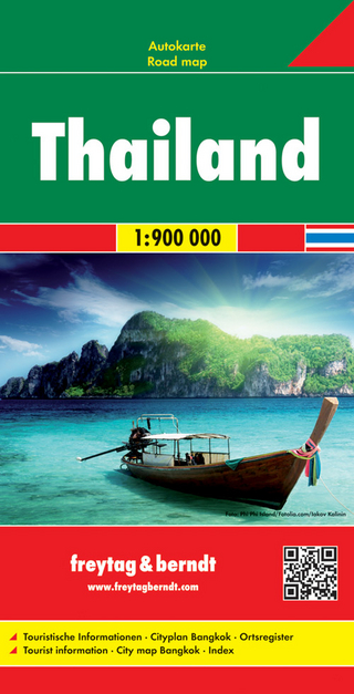 Thailand, Autokarte 1:900.000