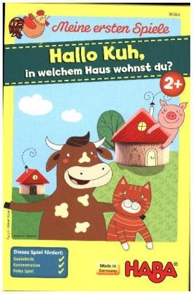 Meine ersten Spiele, Hallo Kuh, in welchem Haus wohnst du (Kinderspiel)