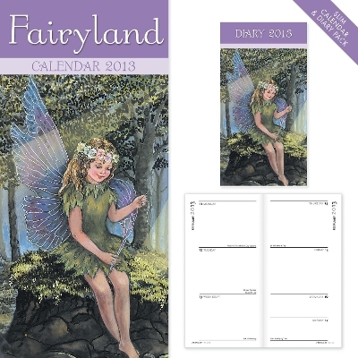 Fairyland slim calendar and diary pack 2013