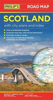 Philip's Scotland Road Map -  Philip's Maps