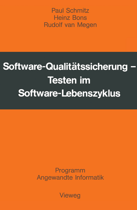 Software-Qualit&auml;tssicherung - Paul Schmitz