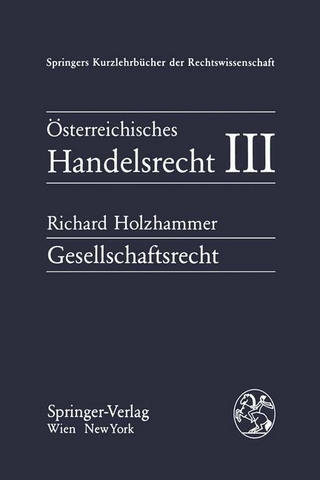 Österreichisches Handelsrecht III