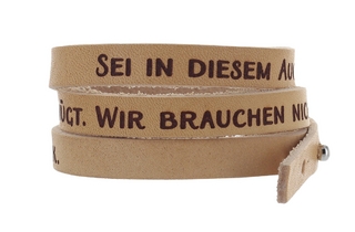 Wickelarmband Leder 