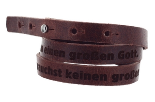 Wickelarmband Leder 