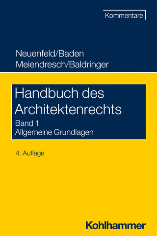 Handbuch des Architektenrechts