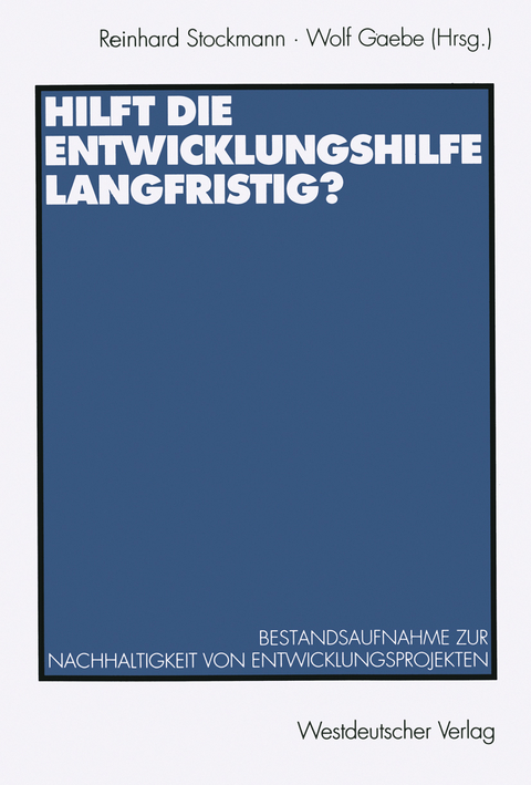 Hilft die Entwicklungshilfe langfristig? - 
