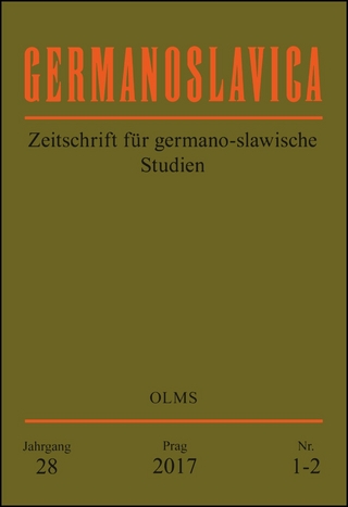 Germanoslavica. Zeitschrift für germano-slawische Studien.