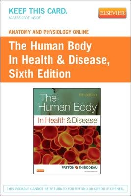 Anatomy and Physiology Online for The Human Body in Health & Disease (Access Code)