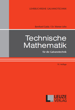 Technische Mathematik für die Galvanotechnik
