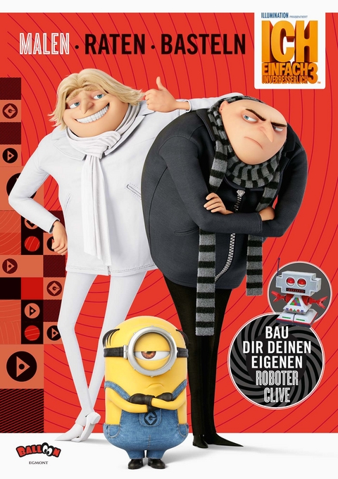 Ich einfach unverbesserlich 3 - Malen Raten Basteln -  Universal Studios