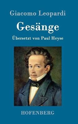 Ges&Atilde;&curren;nge - Giacomo Leopardi