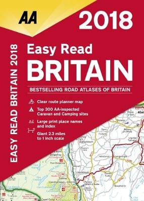 AA Easy Read Atlas Britain -  AA Publishing