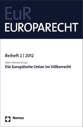 Die Europäische Union im Völkerrecht