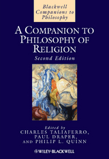 A Companion to Philosophy of Religion - 