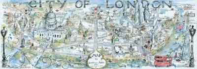 City of London Panorama Map