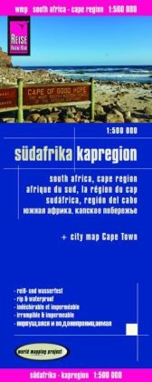 Reise Know-How Landkarte Südafrika Kapregion (1:500.000)