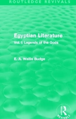 Egyptian Literature (Routledge Revivals) - E.A. Budge