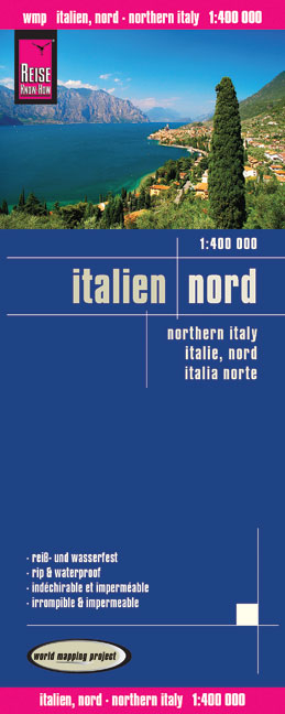 Reise Know-How Landkarte Italien, Nord (1:400.000)