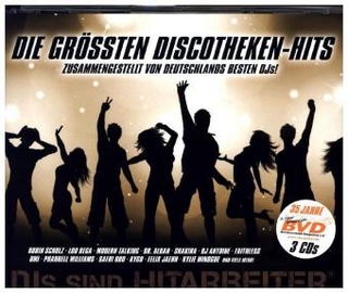 Die größten Discotheken-Hits, 3 Audio-CDs