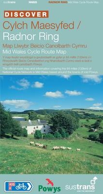 Radnor Ring Mid Wales Cycle Route Map -  Sustrans