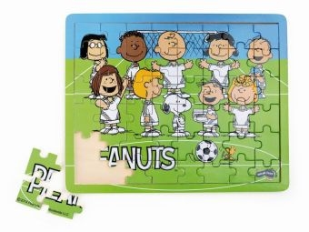 Peanuts Puzzle Fu&szlig;ball (Kinderpuzzle) -  small foot