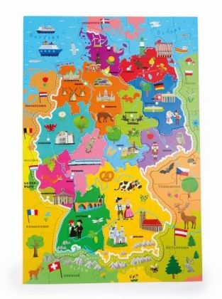 Lernpuzzle "Deutschlandkarte" (Kinderpuzzle) -  small foot