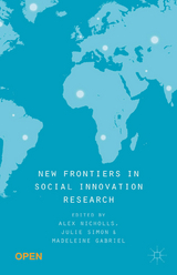 New Frontiers in Social Innovation Research - 