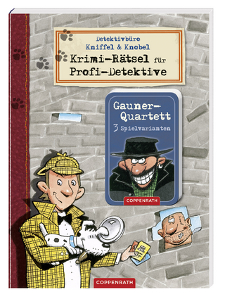 Detektivbüro Kniffel & Knobel - Krimi-Rätsel für Profi-Detektive, m. Kartenspiel