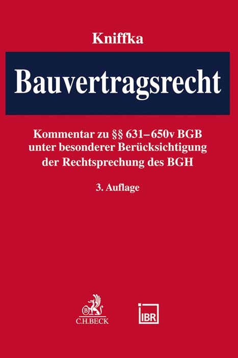 Bauvertragsrecht - 