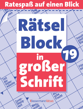 Rätselblock in großer Schrift 79