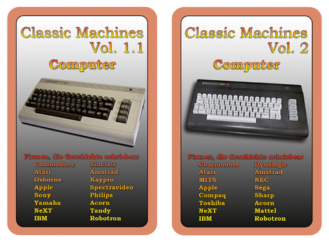 Quartett Classic Machines Vol. 1.1 und 2 Bundle - Ron Carow