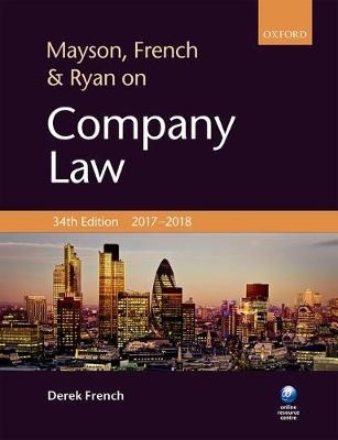 Mayson, French & Ryan on Company Law - Derek French