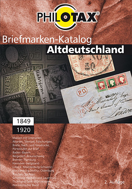 Briefmarken-Katalog Altdeutschland 1849 - 1920