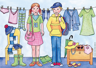 Erzählbild Körper und Kleidung