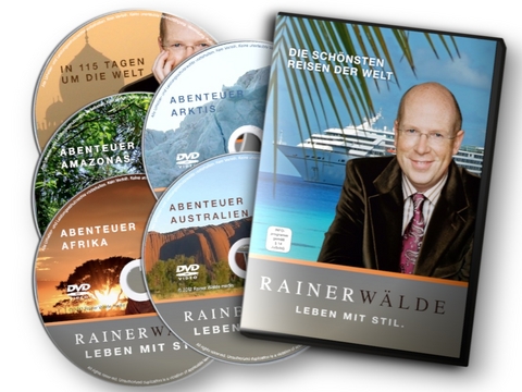 Die sch&ouml;nsten Reisen der Welt [5 DVDs] [Collector's Edition] - Rainer W&auml;lde