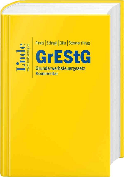 GrEStG | Grunderwerbsteuergesetz - Lukas Allram, Volker Engelmann, Stephan Hofmann, Martin Klokar, Christian Knotzer, Christian Massoner, Patrick Plansky, Melanie Raab, Erich Schaffer, Philipp Stanek, Alexander Stieglitz, Stephan Verweijen, Johannes Volpini Maestri, Michael Wenzl, Alexander Zeiler